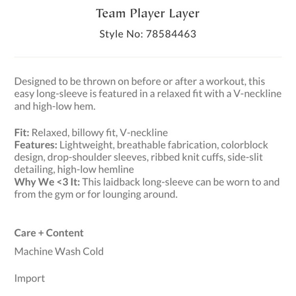 NWT FREEPEOPLE Team Player Layer - Picture 5 of 5